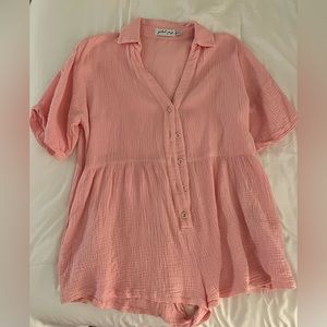 Button up romper